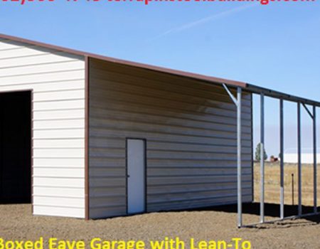 A Frame Garage With Lean-To